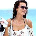 Third pic of Audrina Patridge caught on the beach in Miami