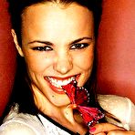 Fourth pic of Rachel McAdams sexy posing scans from mags