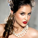 First pic of Busty Jaclyn In Stockings