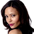 Fourth pic of Thandie Newton sexy and braless posing scans
