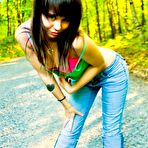 Third pic of Ariel Rebel: Ariel Rebel prefers posing on... - BabesAndStars.com