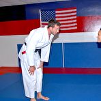 First pic of Nina Lee in Black Belt Banger video - 8th Street Latinas | Reality Kings