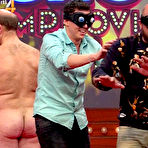 Fourth pic of Nathalie Visser fully nude in De Grote Improvisatieshow