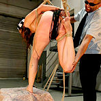 Third pic of Extreme bondage and whipping