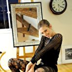 Second pic of Eufrat Teasing In Black Panties