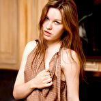 First pic of Nude Teen Girl In A Big Leather Chair