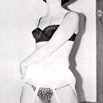 Second pic of PinkFineArt | Vintage 50s Black Bras from Vintage Classic Porn