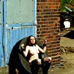 Fourth pic of Mikki Outdoor Bondage
