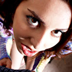 Second pic of Lola Milano First Porn Scene Blowjob At Amateur Exposures