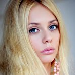 First pic of Blonde Model Jennifer Mackay In White