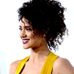 Fourth pic of Nathalie Emmanuel deep cleavage at premiere