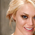 Fourth pic of Sex and submission - Blonde fucked in the mouth in extreme deepthroat sex and penetrated in bdsm fetish fantasy