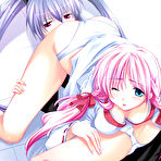 Third pic of Big titted hentai nurse with pink hair