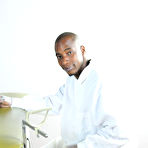 First pic of Black Nurse Maxx Masturbating after work
