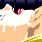 Fourth pic of Bondanime.com present this movie : Chained hentai gets pinched her huge boobs and brutal bondage fucked