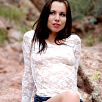 Third pic of Aidra Fox - On the rocks