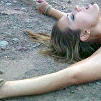 Third pic of Bondage Pictures - Trina Michaels looks comfortable at first, as she is driving out to the farm with PD, but as he gets