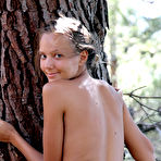 Third pic of Mango A: Plenumita by Vlad Kleverov - With her charming, youthful allure, tanned complexion, beautiful firm breasts with puffy nipples, Mango's natural beauty stands out on a rocky location. @ Ideal Teens Gallery