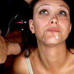 Fourth pic of Public Disgrace - Whore with large boobs spanked and fucked deep in her ass in public before getting a cumshot