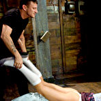 First pic of Sex and Submission - Small blonde pornstar Maia Davis forced to please kinky pervert in bdsm deepthroat sex