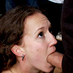 Second pic of Public Disgrace - Slutty babe with nice ass enjoys getting abused in public group sex and deep ass fucking