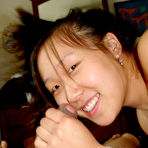 Second pic of Asian girls who suck cocks and eat cum.