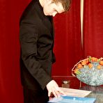 First pic of SecretaryPantyhose :: Laura&Mike eager office pantyhosers