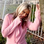 Second pic of Ann Angel outside in her robe | Nextdoor Mania