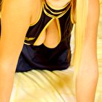 Second pic of Stewardess Gabriella takes off her uniform | Nextdoor Mania