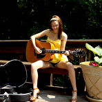 Third pic of Shaved Pussy Pics of kiera-winters-01-vagina-spread-guitar-play by ALS Scan | 15 Clit Closeups