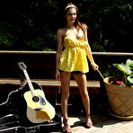 Fourth pic of Shaved Pussy Pics of kiera-winters-01-vagina-spread-guitar-play by ALS Scan | 15 Clit Closeups