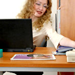 First pic of SecretaryPantyhose :: Leila&Adam office pantyhose fuck