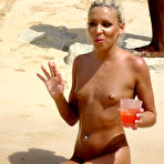 Third pic of Shaved Pussy Pics of island-erotica-16-kacey-jordan-wet-pussy-beach-water-play by ALS Scan | 15 Clit Closeups