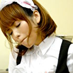 First pic of Sexy waitress Yui Shimizu offers special services with coffee | JapanHDV