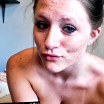First pic of Freckles 18 in her heart pasties.