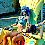 Second pic of Beautiful innocent 3D Egyptian slave getting brutally raped in the ass at Hd3dMonsterSex.com