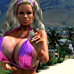 Fourth pic of 3D boobs huge