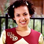 First pic of Busty Ebony Cheer Girl