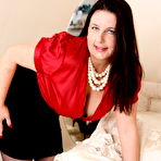 Second pic of Big breasted British housewife showing off her goods