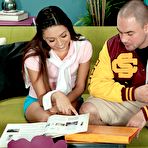 Third pic of Pretty Latin teenager Serena Torres is up to the nasty hardcore fuck with big cock