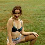Third pic of Public stockings striptease and panty show