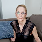 First pic of Naughty European housewife playing with herself on the couch