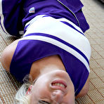 Third pic of Blond Galas wetting her pants panties tight jeans wetting