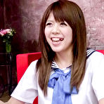 Fourth pic of Sweet solo with a young Japanese doll in heats