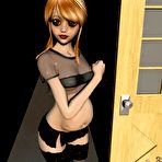 First pic of 3D Pregnant Dolls | Young expectant mother have a fun near her house