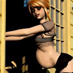 Third pic of 3D Pregnant Dolls | Young expectant mother have a fun near her house