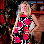 First pic of Horny blonde American mom playing with herself