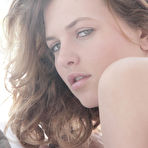 Third pic of Brown hair erotic girl posing at home
