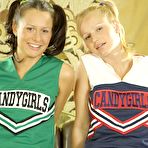 First pic of Nude Teen Cheerleaders Kissing And Showing Perky Tits