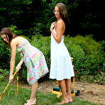 Fourth pic of Shaved Pussy Pics of parker-sisters-02-messy-picnic-bottle by ALS Scan | 15 Clit Closeups